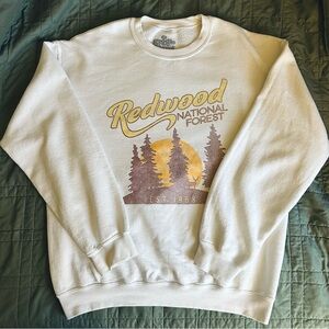 Redwood National Forest Crewneck Sweatshirt | Medium
